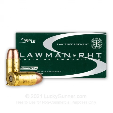 45 ACP - 155 Grain RHT Frangible - Speer Lawman - 50 Rounds