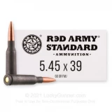 5.45x39 - 60 Grain FMJ - Red Army Standard - 1000 Rounds