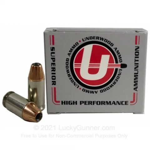 380 Auto - 90 Grain JHP XTP - Underwood - 20 Rounds