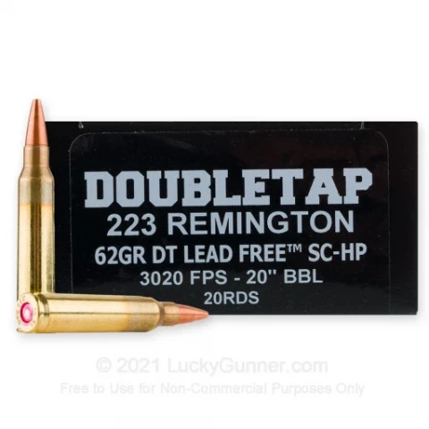 223 Rem - 62 Grain TSX - Doubletap - 20 Rounds