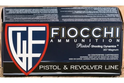 357 Mag - 142 Grain FMJTC - Fiocchi - 50 Rounds