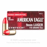 9mm - 115 Grain Total Synthetic Jacket (TSJ) - Federal Syntech - 50 Rounds