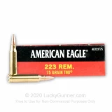 223 Rem - 75 Grain TMJ - Federal American Eagle - 20 Rounds