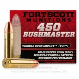 450 Bushmaster - 250 Grain Tumble Upon Impact - Fort Scott Munitions - 20 Rounds