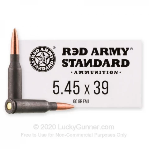 5.45x39 - 60 Grain FMJ - Red Army Standard - 1000 Rounds