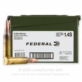5.56x45 - 55 Grain FMJ - Federal American Eagle - 400 Rounds in Ammo Can