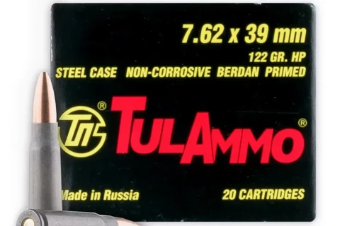 7.62x39 - 122 Grain FMJ - Tula - 640 Round Spam Can