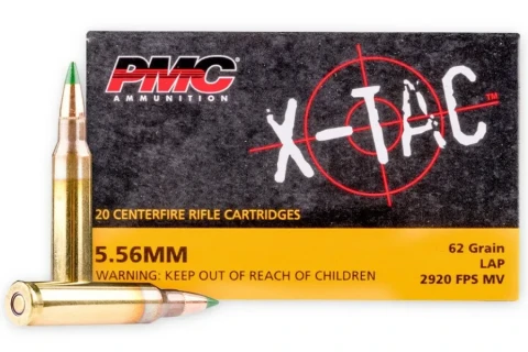 5.56x45 - 62 Grain FMJ M855 - PMC - 20 Rounds 5.56x45 - 62 Grain FMJ M855 - PMC - 20 Rounds