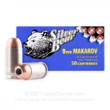 9mm Makarov - 94 Grain JHP - Silver Bear - 1000 Rounds